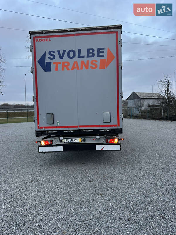 Тентованный борт (штора) - полуприцеп Kogel S 24 2016 в Житомире