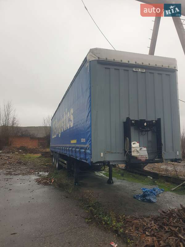 Тентований борт (штора) - напівпричіп Kogel S 24 2012 в Тростянці фото Тентований борт (штора) - напівпричіп Kogel S 24 2012 в Тростянці