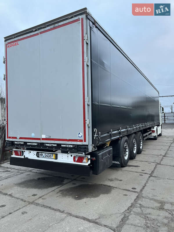 Тентованный борт (штора) - полуприцеп Kogel S 24 2018 в Кременчуге фото 5 Тентованный борт (штора) - полуприцеп Kogel S 24 2018 в Кременчуге
