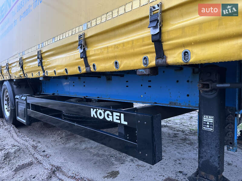 Тентованный борт (штора) - полуприцеп Kogel S 24 2014 в Березному фото 5 Тентованный борт (штора) - полуприцеп Kogel S 24 2014 в Березному