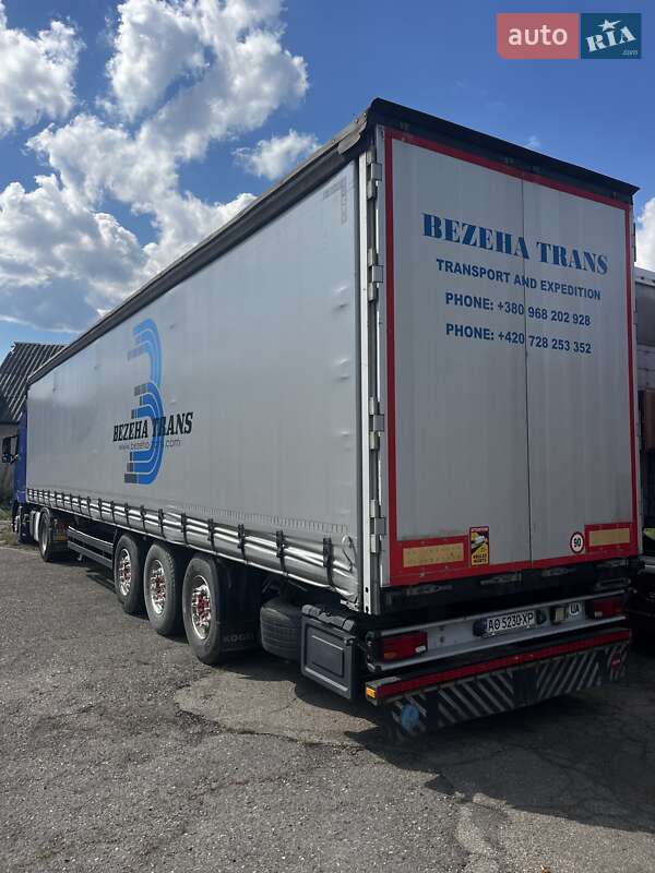 Тентованный борт (штора) - полуприцеп Kogel S 24 2008 в Хусте фото 2 Тентованный борт (штора) - полуприцеп Kogel S 24 2008 в Хусте