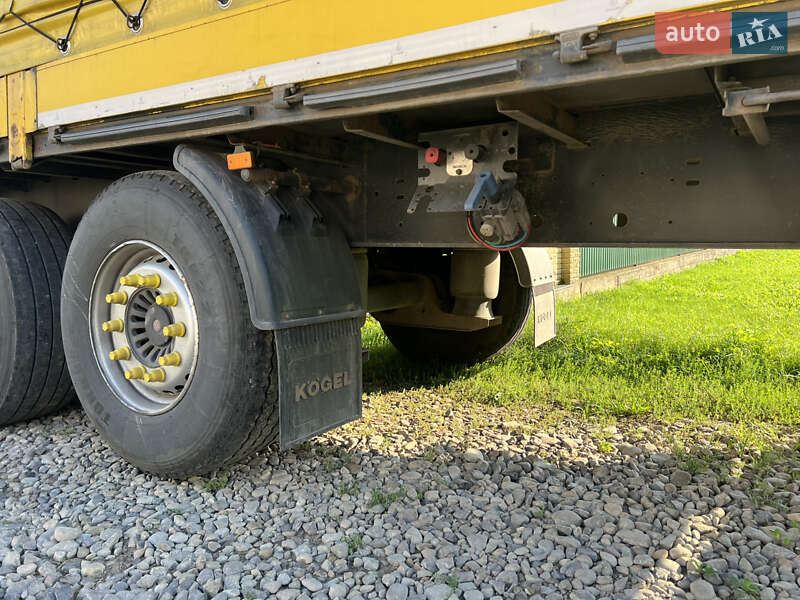 Тентованный борт (штора) - прицеп Kogel S 24 2011 в Тячеве фото 5 Тентованный борт (штора) - прицеп Kogel S 24 2011 в Тячеве