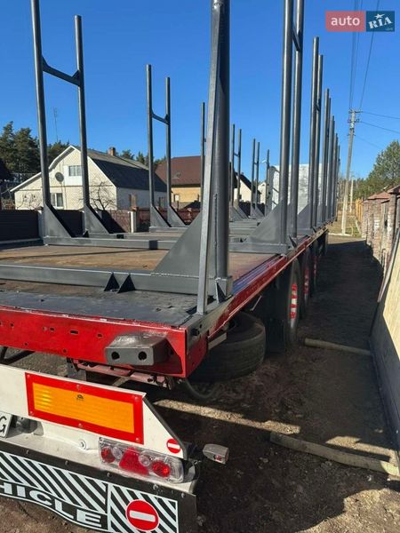 Лесовоз / Сортиментовоз - полуприцеп Kogel S 24 2007 в Маневичах