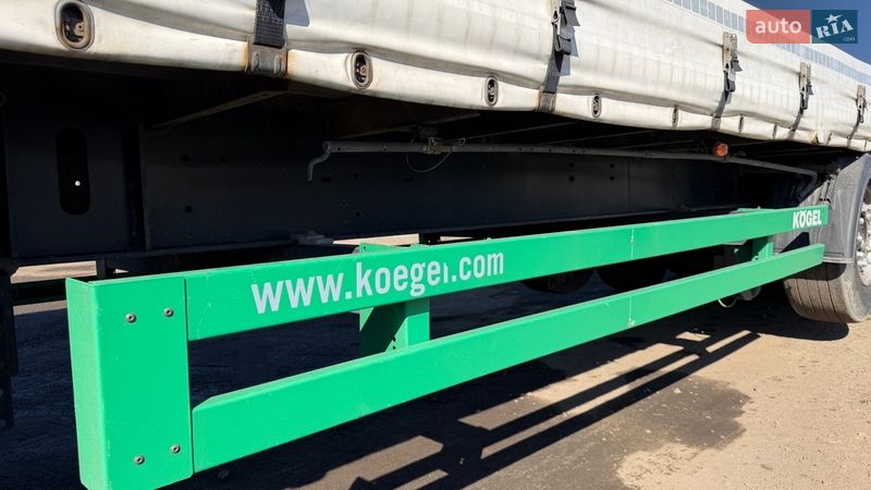 Тентований борт (штора) - напівпричіп Kogel S 24 2013 в Києві
