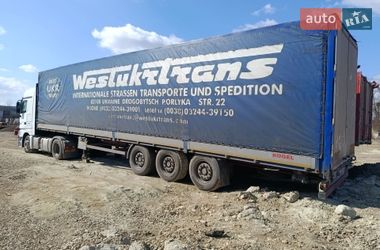 Тентований борт (штора) - напівпричіп Kogel S 24 2012 в Стрию