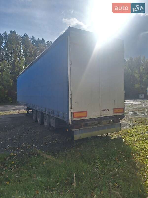 Тентованный борт (штора) - полуприцеп Kogel S 2006 в Ивано-Франковске