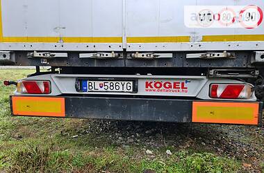 Тентований борт (штора) - напівпричіп Kogel SAF 2013 в Іршаві