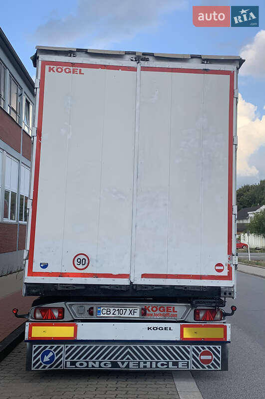 Тентований борт (штора) - напівпричіп Kogel SAF 2012 в Києві