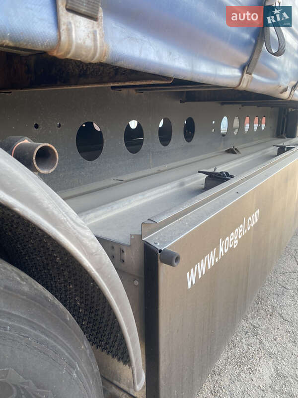 Тентований борт (штора) - напівпричіп Kogel SAF 2015 в Луцьку