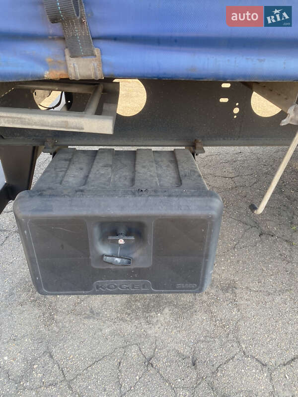 Тентований борт (штора) - напівпричіп Kogel SAF 2015 в Луцьку