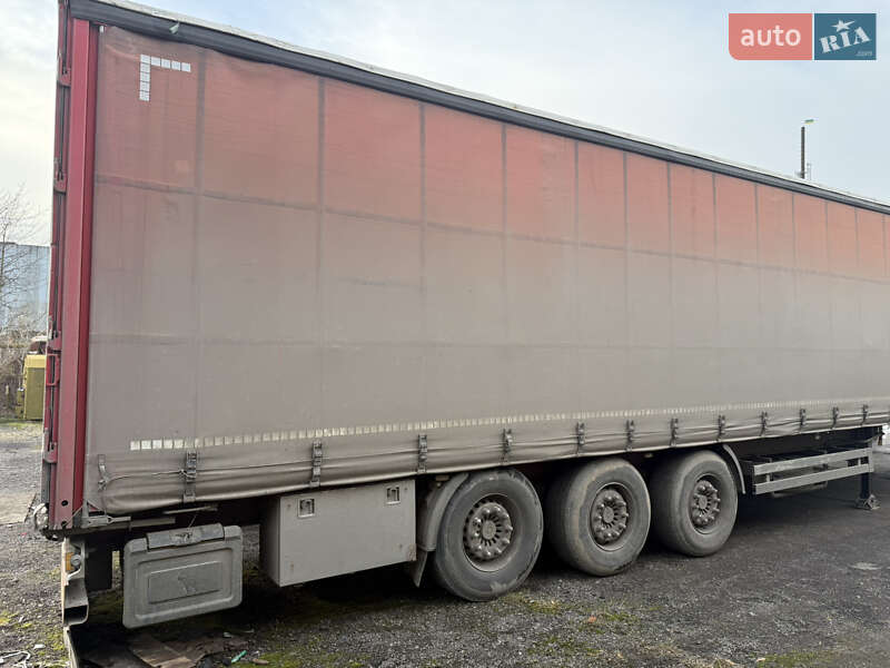 Тентований борт (штора) - напівпричіп Kogel SAF 2011 в Калинах