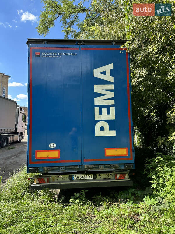 Тентованный борт (штора) - полуприцеп Kogel SAF 2011 в Киеве