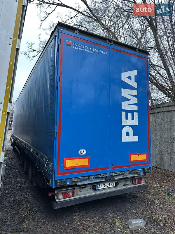 Тентованный борт (штора) - полуприцеп Kogel SAF 2011 в Киеве