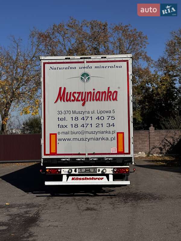 Тентований борт (штора) - напівпричіп Kogel SAF 2015 в Рівному