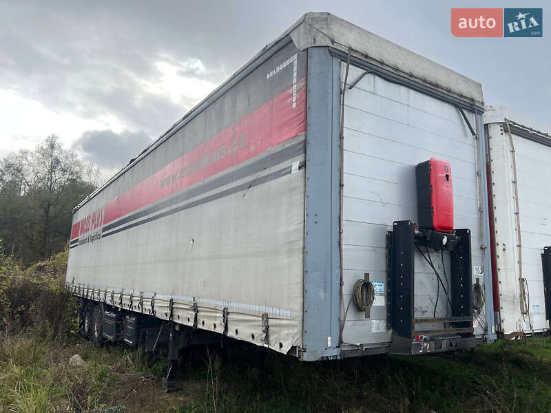 Тентованный борт (штора) - прицеп Kogel SAF 2007 в Тячеве фото 2 Тентованный борт (штора) - прицеп Kogel SAF 2007 в Тячеве