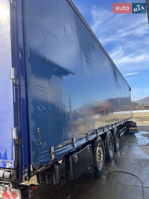 Тентованный борт (штора) - полуприцеп Kogel SAF 2008 в Тячеве