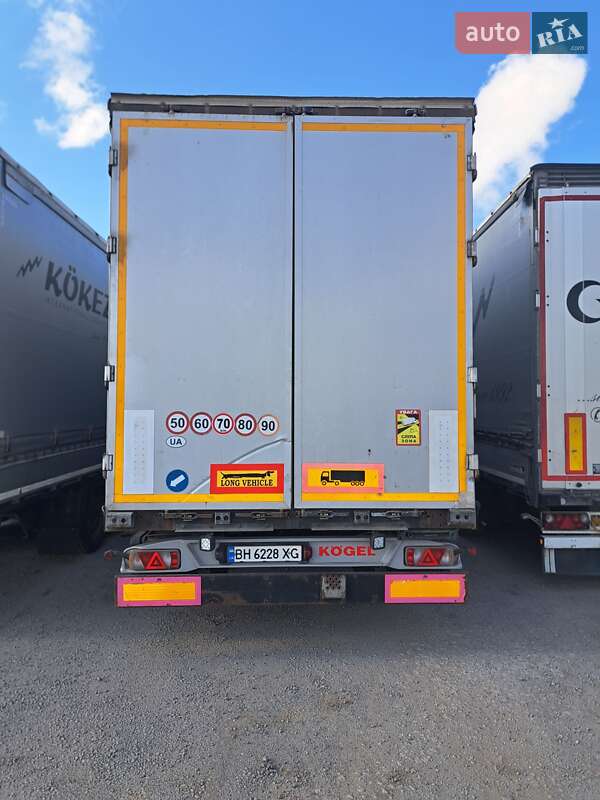 Тентованный борт (штора) - полуприцеп Kogel SAF 2013 в Подольске