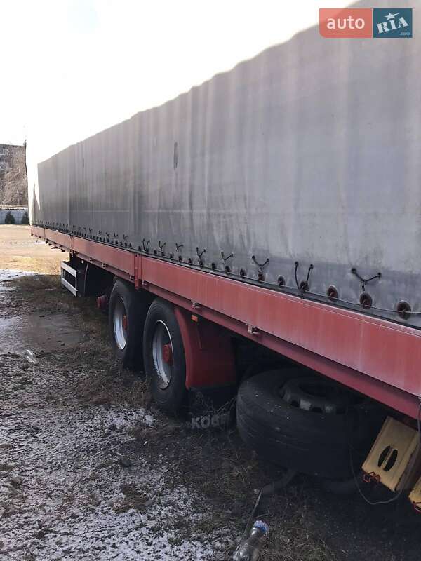 Тентованный борт (штора) - полуприцеп Kogel SN 24 2000 в Золотоноше