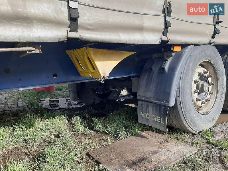 Тентований борт (штора) - напівпричіп Kogel SN 24 2007 в Івано-Франківську