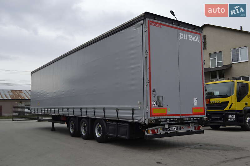 Тентований борт (штора) - напівпричіп Kogel SN 24 2016 в Хусті