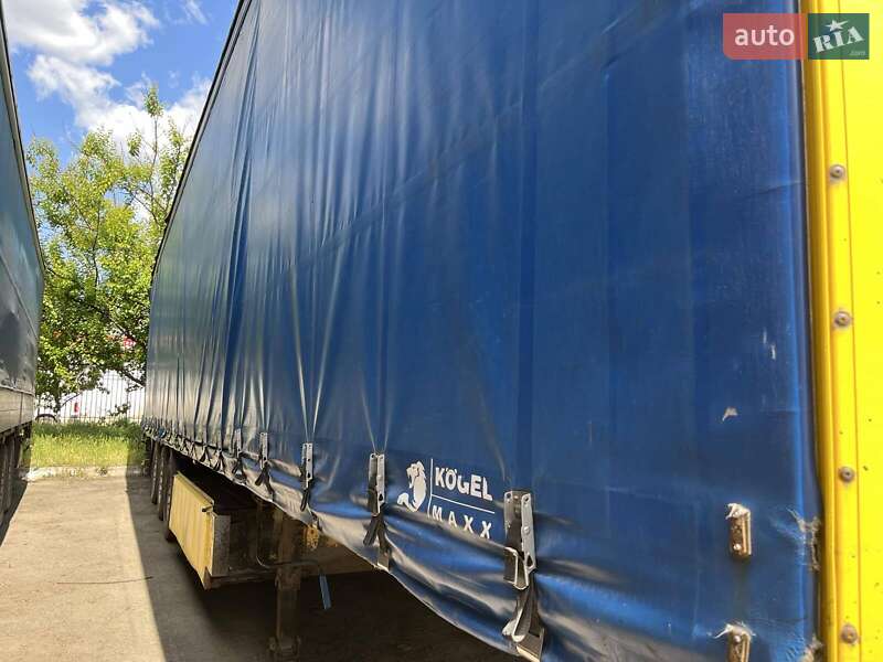 Тентований борт (штора) - напівпричіп Kogel SN 24 2008 в Черкасах