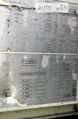 Тентованный борт (штора) - полуприцеп Kogel SN 24 2003 в Каменском