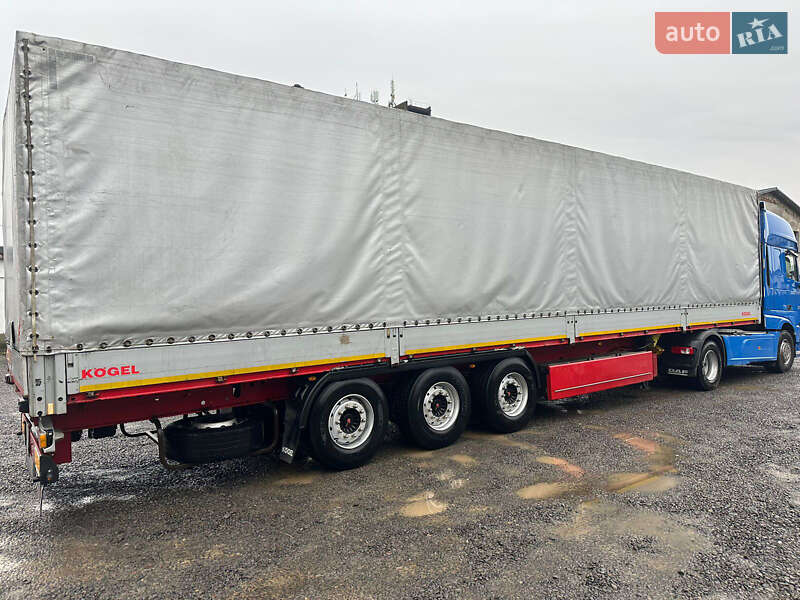 Бортовий напівпричіп Kogel SN 24 2012 в Іршаві