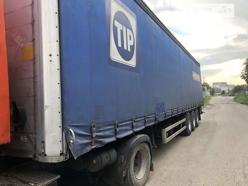 Тентований борт (штора) - напівпричіп Kogel SN 24 2006 в Стрию