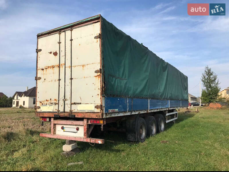 Тентований борт (штора) - напівпричіп Kogel SN 24 1997 в Івано-Франківську