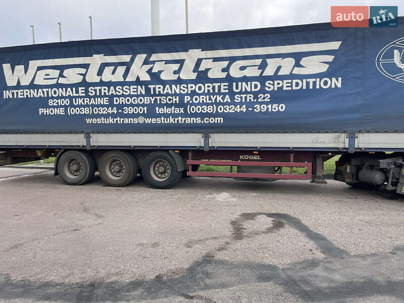 Тентованный борт (штора) - полуприцеп Kogel SN 24 2005 в Львове фото 6 Тентованный борт (штора) - полуприцеп Kogel SN 24 2005 в Львове