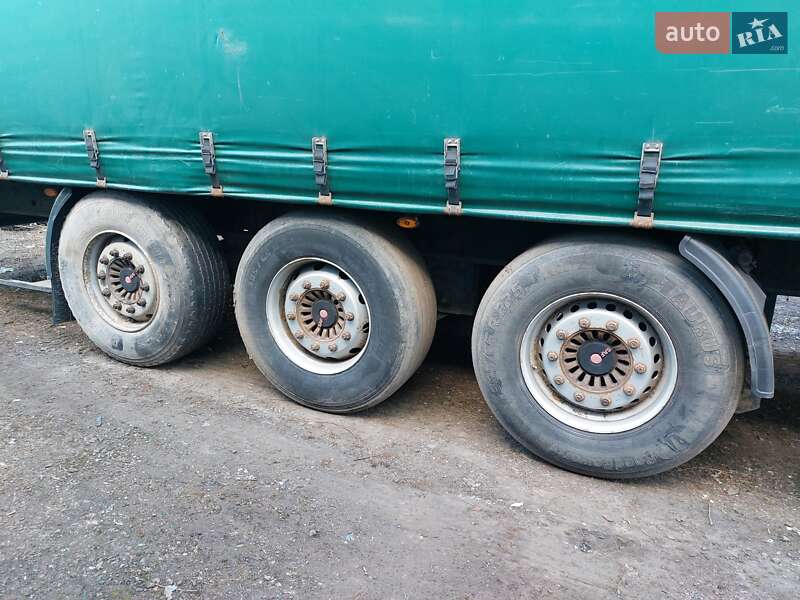 Тентованный борт (штора) - полуприцеп Kogel SN 24 2011 в Хусте фото 4 Тентованный борт (штора) - полуприцеп Kogel SN 24 2011 в Хусте