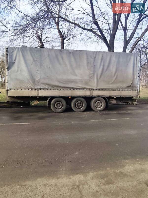 Тентованный борт (штора) - прицеп Kogel SN 24 1997 в Ужгороде