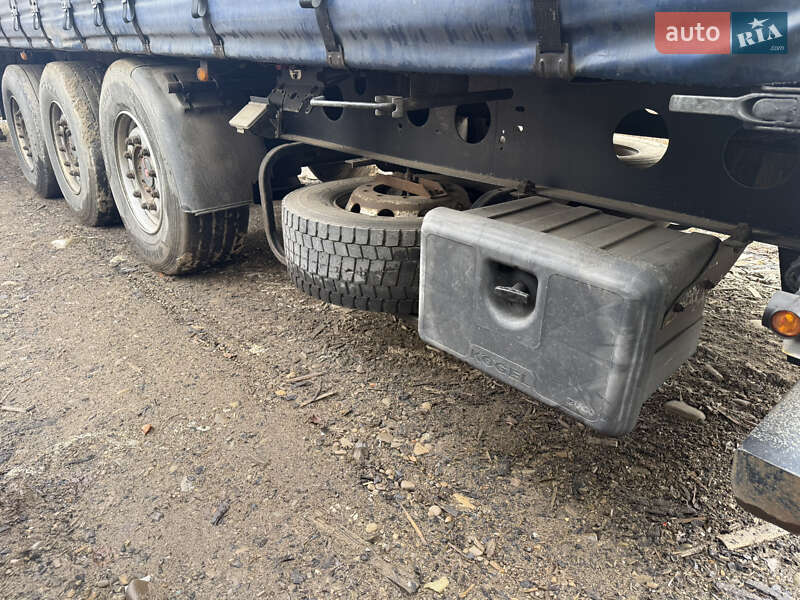 Тентований борт (штора) - напівпричіп Kogel SN 24 2015 в Калинах