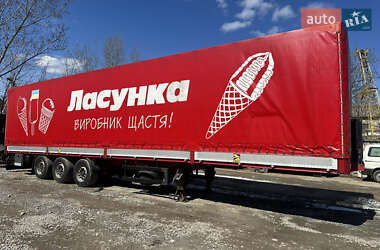 Тентований борт (штора) - напівпричіп Kogel SN 24 2004 в 