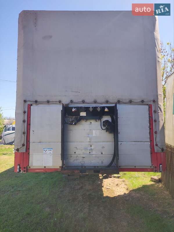Тентований борт (штора) - напівпричіп Kogel SN 24 2002 в Житомирі