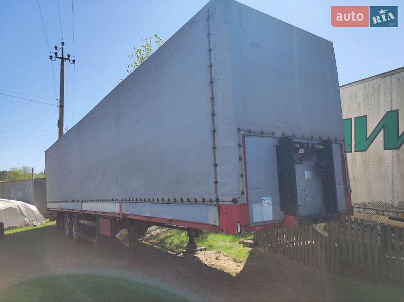 Тентований борт (штора) - напівпричіп Kogel SN 24 2002 в Житомирі