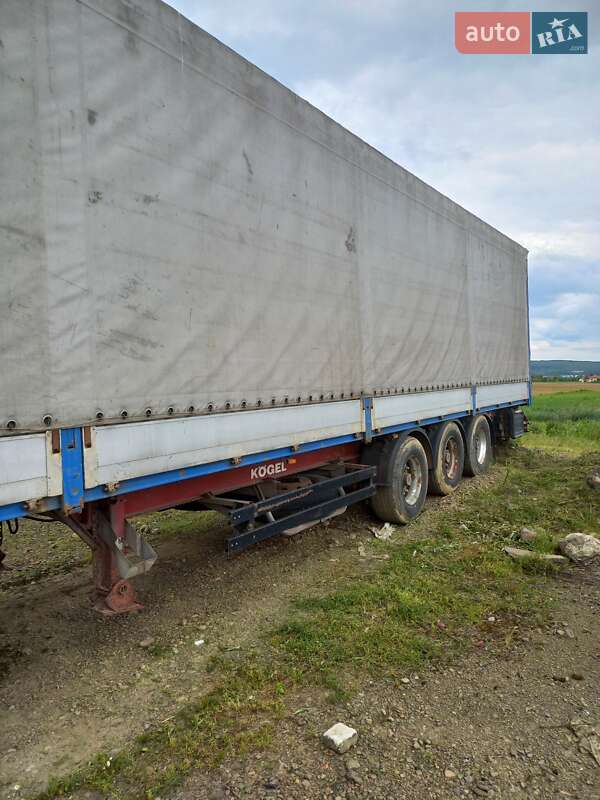 Тентований борт (штора) - прицеп Kogel SN 24 2003 в Ужгороді фото 3 Тентований борт (штора) - прицеп Kogel SN 24 2003 в Ужгороді
