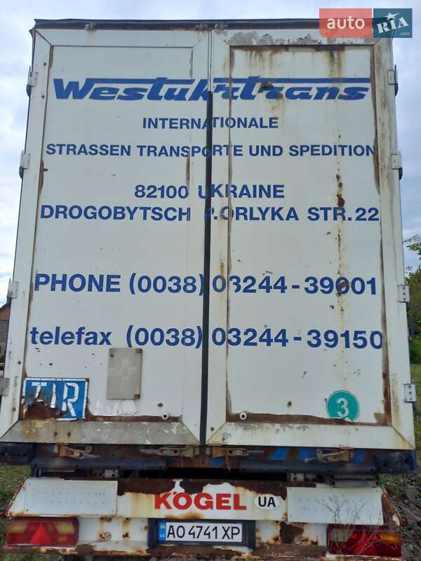 Тентований борт (штора) - прицеп Kogel SN 24 2003 в Ужгороді фото 13 Тентований борт (штора) - прицеп Kogel SN 24 2003 в Ужгороді