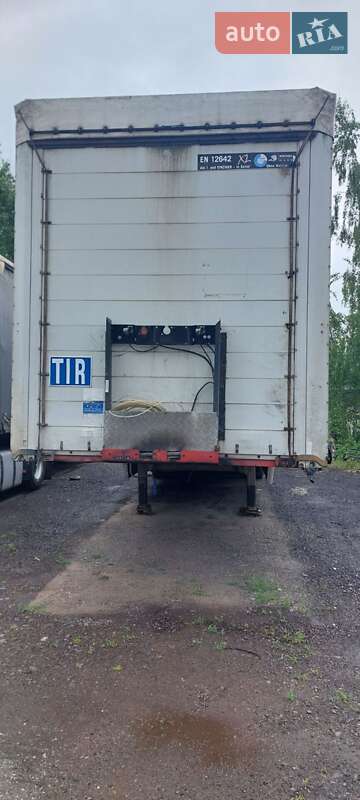Тентованный борт (штора) - полуприцеп Kogel SN 24 2007 в 
