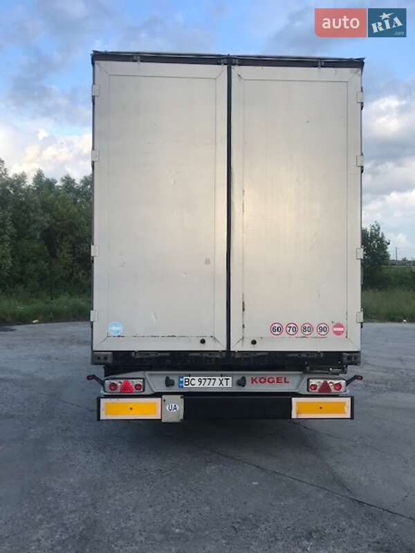 Тентованный борт (штора) - полуприцеп Kogel SN 24 2008 в Дрогобыче