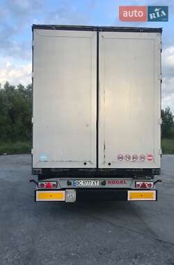 Тентований борт (штора) - напівпричіп Kogel SN 24 2008 в 