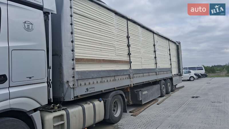 Тентованный борт (штора) - полуприцеп Kogel SN 24 2008 в Дрогобыче