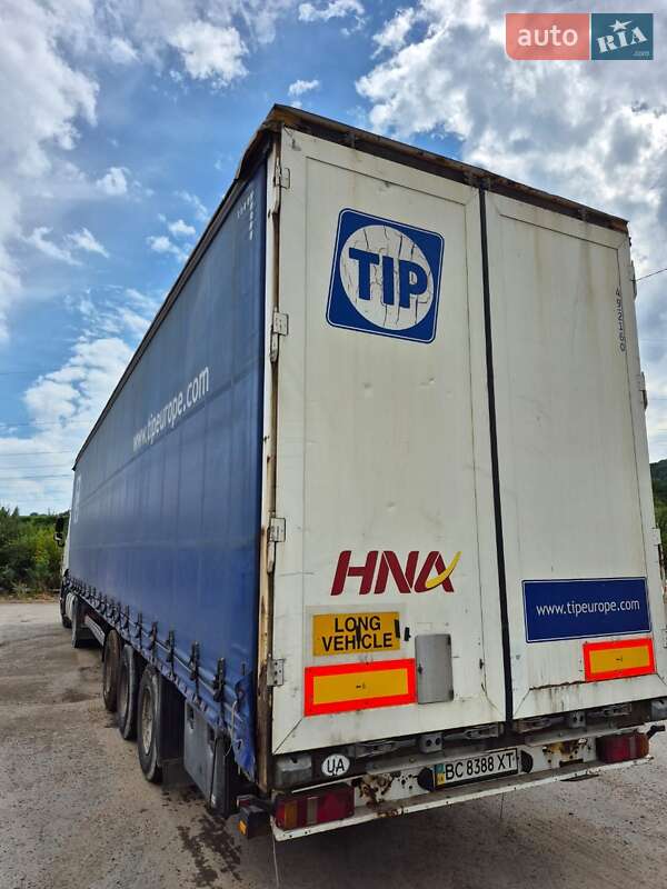 Тентованный борт (штора) - полуприцеп Kogel SN 24 2008 в Львове