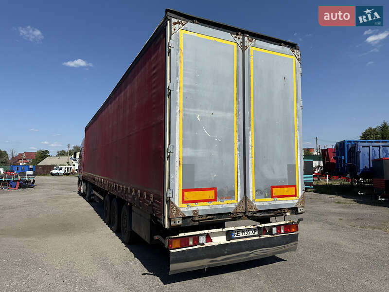 Тентованный борт (штора) - полуприцеп Kogel SN 24 2005 в Днепре