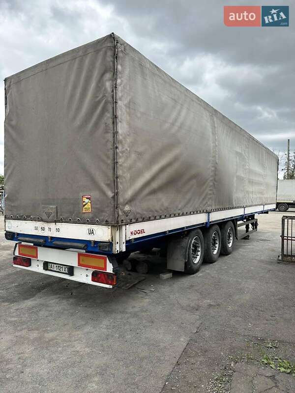 Бортовий напівпричіп Kogel SN 24 2002 в Бородянці