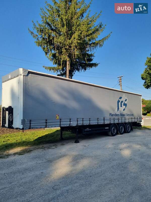 Тентований борт (штора) - напівпричіп Kogel SN 24 2015 в Тернополі