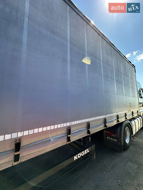 Тентованный борт (штора) - полуприцеп Kogel SN 24 2016 в Умани фото 10 Тентованный борт (штора) - полуприцеп Kogel SN 24 2016 в Умани