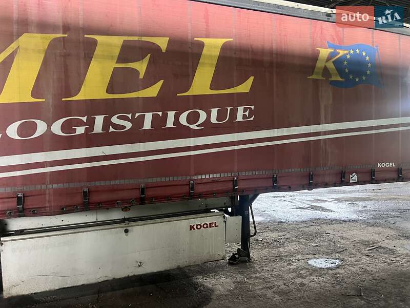 Тентованный борт (штора) - прицеп Kogel SN 24 2012 в Черновцах