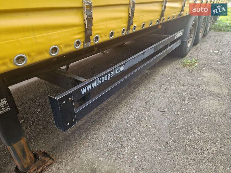 Тентований борт (штора) - напівпричіп Kogel SN 24 2016 в Житомирі фото 7 Тентований борт (штора) - напівпричіп Kogel SN 24 2016 в Житомирі