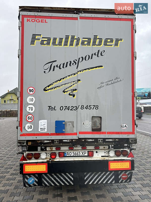 Тентованный борт (штора) - полуприцеп Kogel SN 24 2014 в Иршаве фото 4 Тентованный борт (штора) - полуприцеп Kogel SN 24 2014 в Иршаве